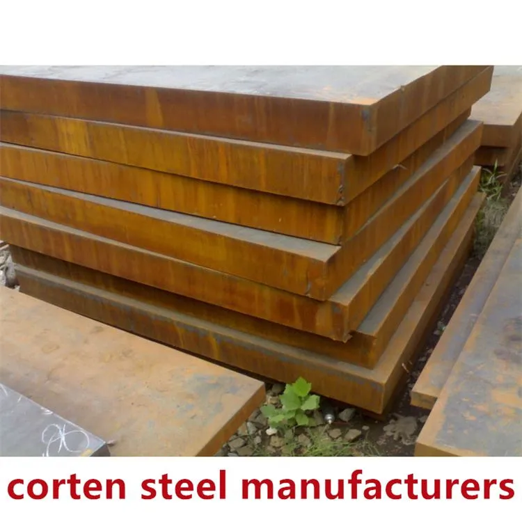 Corten Steel EN10025-5 S355J2W+N plāksnes