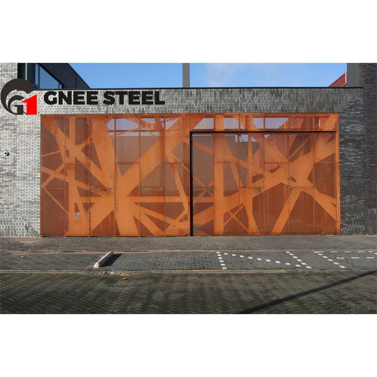 JIS G3114 SMA490CP Corten materiāls