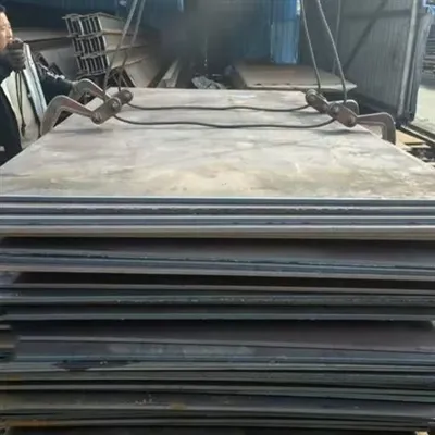 Krievijas klients apmeklēja GNEE tērauda rūpnīcu SA537 CL.1 spiedtvertņu tēra...