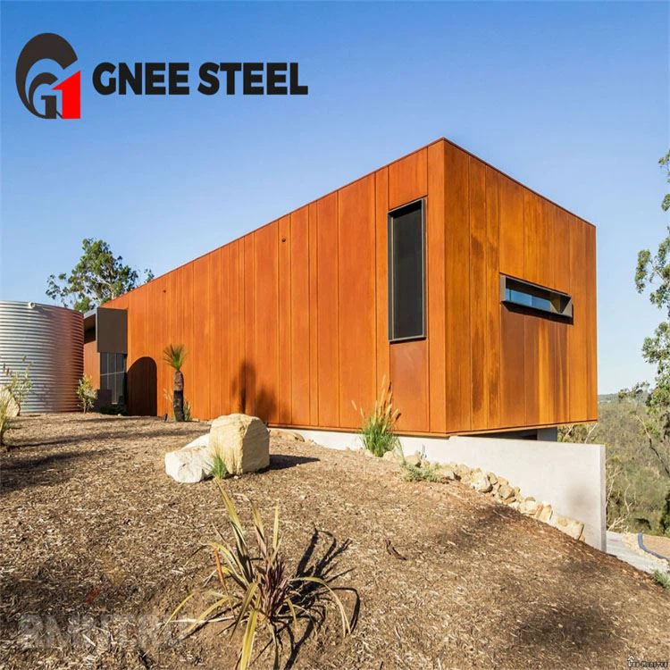 S235J2W Corten tērauda lokšņu metāls