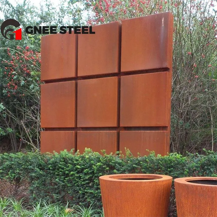 S235J2W plāksne Corten Steel