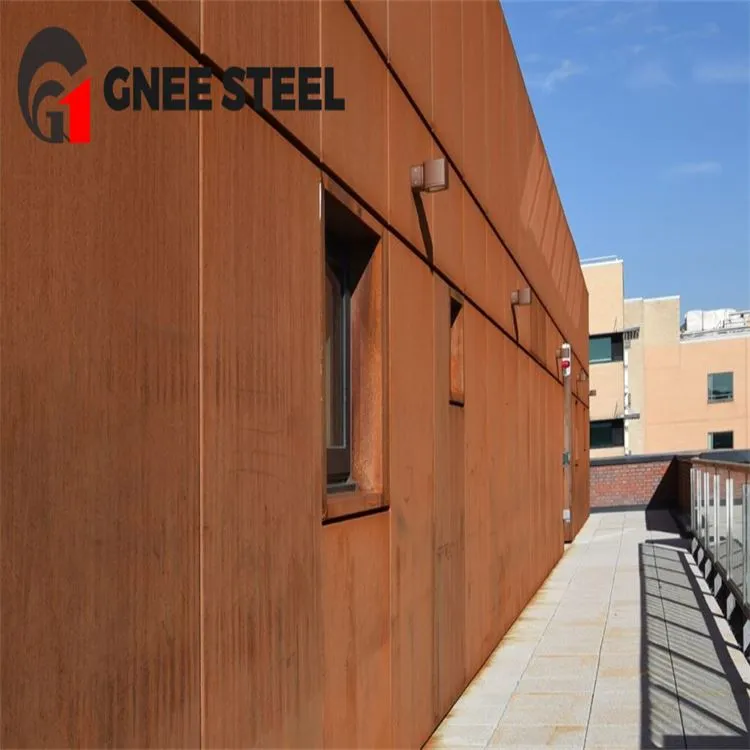 Laika apstākļu izturīga tērauda loksne Q235NH